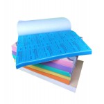 Ticket Book-Square Counter Book-blue